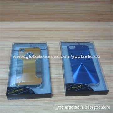 Clear Plastic Box with Insert Blister Tray for Phone Case